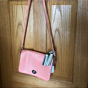 Coach across body purse